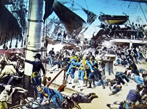 The Keasbury-gordon Photograph Archive Collection: Illustration of the death of Lord Nelson