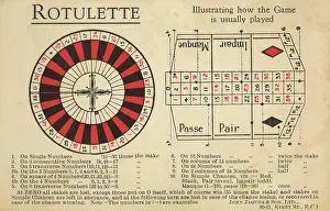 Layouts: An illustration of how the game of Roulette is played