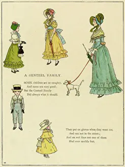 Genteel: Illustration, A Genteel Family