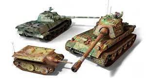 Destroyer: Illustration of the German small tank destroyer