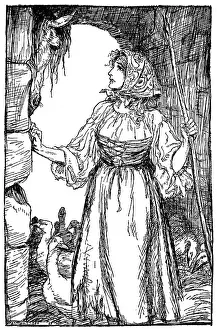 Fairytales: Illustration, The Goosegirl