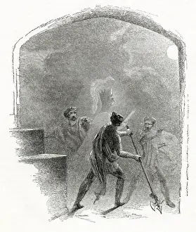Elsinore: Illustration, Hamlet, by William Shakespeare