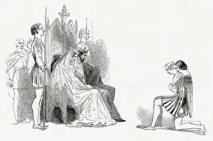 Rosencrantz: Illustration, Hamlet, by William Shakespeare