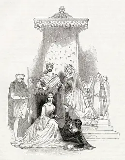 Mousetrap: Illustration, Hamlet, by William Shakespeare