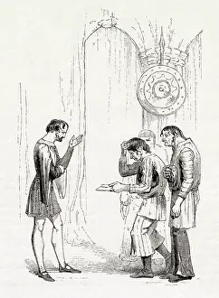 Elsinore: Illustration, Hamlet, by William Shakespeare