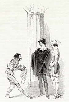 Elsinore: Illustration, Hamlet, by William Shakespeare