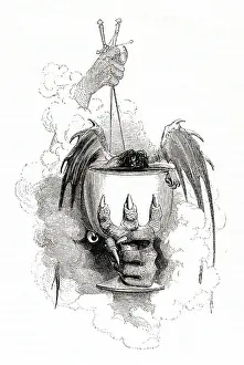 Endpiece: Illustration, Hamlet, by William Shakespeare