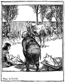 Piglets: Illustration, Hans in Luck