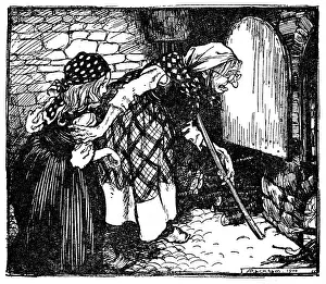 Crutch: Illustration, Hansel and Gretel