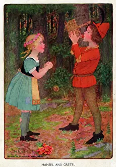 Gretel: Illustration, Hansel and Gretel