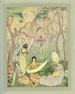 Poetic: Illustration, Hassan by James Elroy Flecker