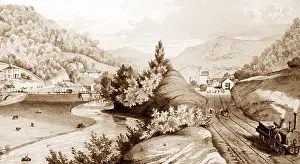 Hebden: Illustration of Hebden Bridge Railway station