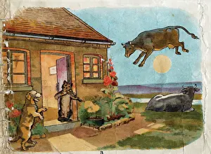 Laughed: Illustration, Hey Diddle Diddle