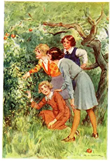 Hide: Illustration, Hide and Seek, by Richard H Brock