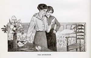Etiquette: Illustration - The Invitation