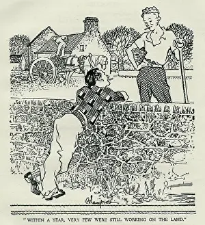 Blampied: Illustration, Jersey in Jail, farming