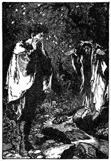 Fairytales: Illustration, Jorinda and Joringel