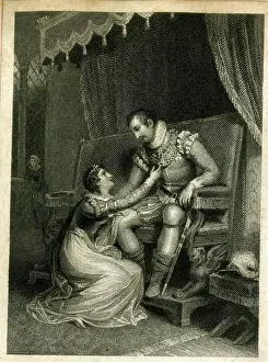 1821: Illustration to Kenilworth by Sir Walter Scott