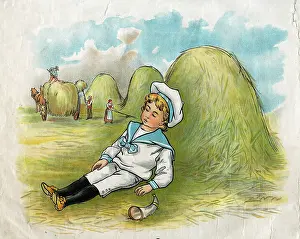 Haycart: Illustration, Little Boy Blue
