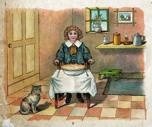 Cutlery: Illustration, Little Jack Horner