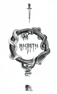 Gory: Illustration, Macbeth, by William Shakespeare