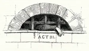 Lunette: Illustration, Measure for Measure, by William Shakespeare