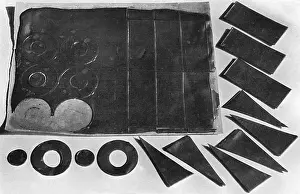 Wafer: Illustration of the measuring and cutting of Chocolate Wafer