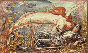 Naw001: Illustration from Mermaid and The Boy from Brown