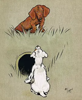 Scratch: Illustration, Merry and Bright, by Cecil Aldin