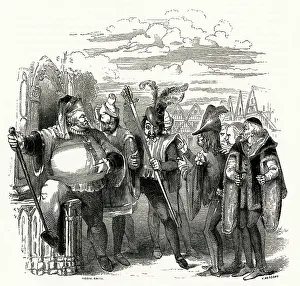 Bardolph: Illustration, Merry Wives of Windsor, William Shakespeare