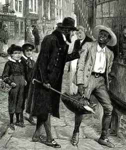 Recognised: Illustration, Mr Lisle recognised his slave