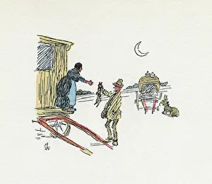 Poacher: Illustration, Mrs Tickler's Caravan
