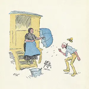 Sneeze: Illustration, Mrs Tickler's Caravan