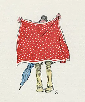 Spotty: Illustration, Mrs Tickler's Caravan
