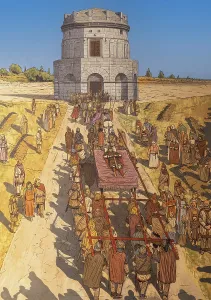 Classe: Illustration, Museo Classis, Classe, Ravenna, Italy
