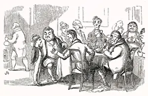 Newcomes: Illustration, The Newcomes, by Thackeray