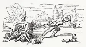 Newcomes: Illustration, The Newcomes, by Thackeray