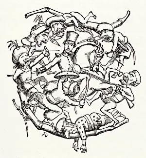 Uncles: Illustration, The Newcomes, by Thackeray