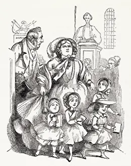 Resemblance: Illustration, The Newcomes, by Thackeray