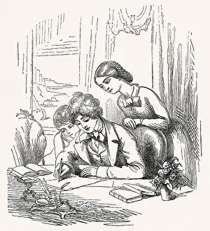 Newcomes: Illustration, The Newcomes, by Thackeray
