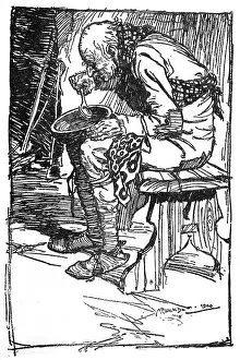 Grandson: Illustration, The Old Man and his Grandson