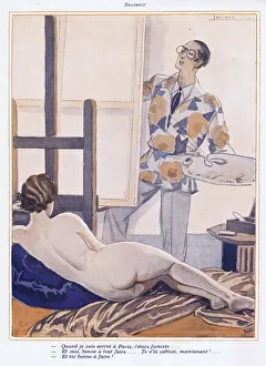 Plaisirs: Illustration from Paris Plaisirs number 100, October 1930