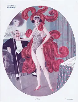 Ranson: Illustration from Paris Plaisirs number 30, November 1924