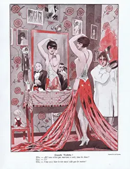 Cuesta: Illustration from Paris Plaisirs number 77, November 1928