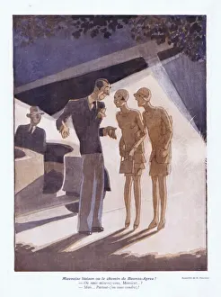 Ayres: Illustration from Paris Plaisirs number 78, December 1928