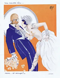 Nouvelle: Illustration from Paris Plaisirs number 79, January 1929
