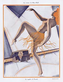 Lorenzi: Illustration from Paris Plaisirs number 99, September 1930