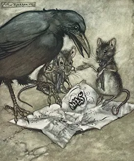 Crow: Illustration, Peter Pan in Kensington Gardens