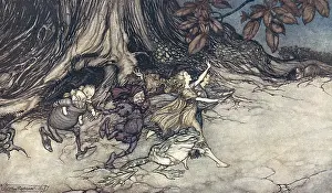 Elves: Illustration, Peter Pan in Kensington Gardens