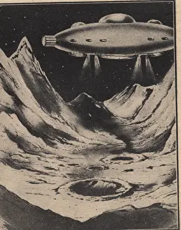 Fanzine: Illustration in Practical Mechanics magazine, March 1954